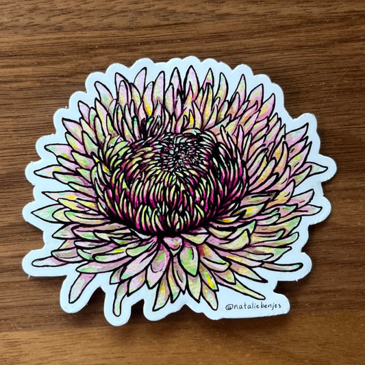 Chrysanthemum Sticker