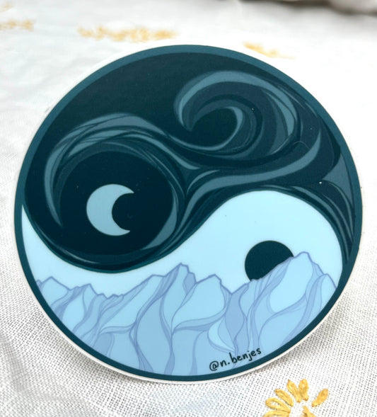 Yin and Yang Sticker (Copy)